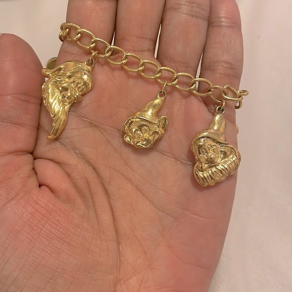 Snow whites seven dwarfs kids bracelet